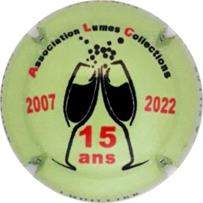 N°82 15 ans Lumes Collection, Fond vert, Tirage 1000 au verso
Photo Martine PUPIN
