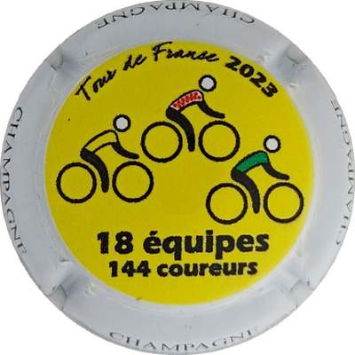 N°NR Tour de France 2023, Ctr blanc, 18 équipes
Photo Jacky MICHEL
Mots-clés: NR