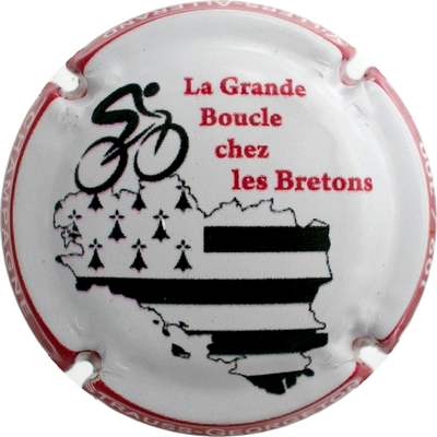 N°51 Série de 4 (Tour de France en Bretagne), Contour rouge, tirage 300 sur contour
Photo Bernard DUQUENNE
