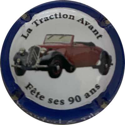 N°NR La Traction Avant fête ses 90 ans, contour bleu foncé, 480 exemplaires
Photo MH Millot
