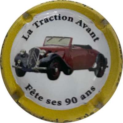 N°NR La Traction Avant fête ses 90 ans, contour jaune, 480 exemplaires
Photo MH Millot
