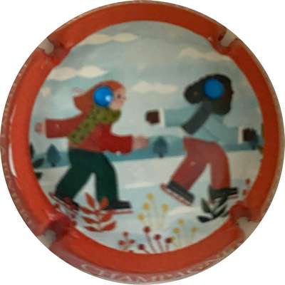 N°NR Calendrier de l'Avent, 2024-15/25, 2 strass bleus, 360 exemplaires numérotés
Photo MH Millot
