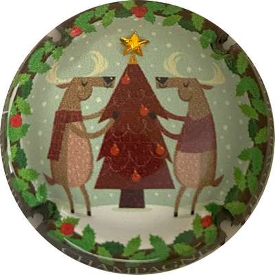 N°NR Calendrier de l'Avent, 2024-16/25, 1 strass étoilé or, 360 exemplaires numérotés
Photo MH Millot
