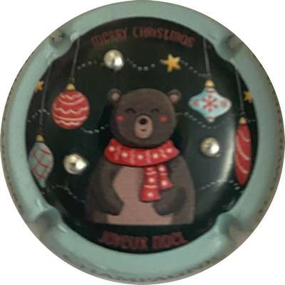 N°NR Calendrier de l'Avent, 2024-17/25, 3 strass perles argentées, 360 exemplaires numérotés
Photo MH Millot
