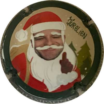 N°NR Calendrier de l'Avent, 2024-6/25, Aurélien, contour vert foncé, 360 exemplaires numérotés
Photo MH Millot
