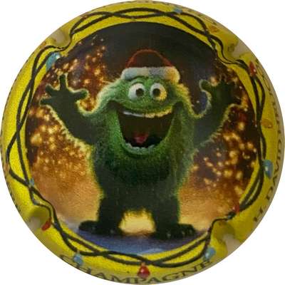 N°NR Calendrier de l'Avent, 2024-8/25, Le grinch, 360 exemplaires
Photo MH Millot
