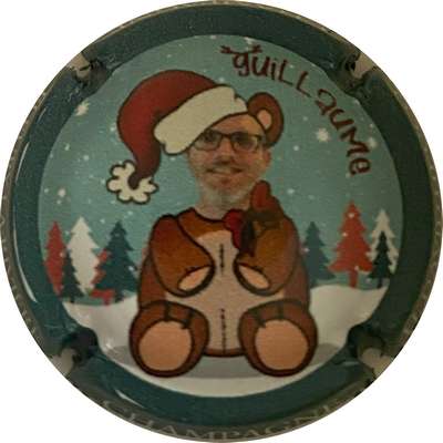 N°NR Calendrier de l'Avent, 2024-9/25, Guillaume, contour vert, 360 exemplaires
Photo MH Millot
