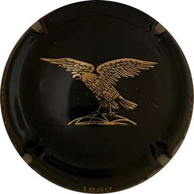 N°NR Noir et or, Champagne Epernay France 1869, sur contour 
Photo MH Millot
Mots-clés: NR