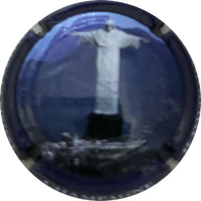 N°NR Série Les Grands Monuments, 2024-5/7, Christ Rédempteur Brésil, contour bleu foncé
Photo MH Millot
