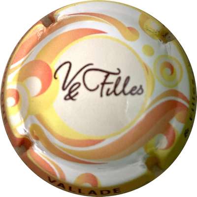 N° NR Série V & Filles, contour orange et jaune
Photo MH Millot
