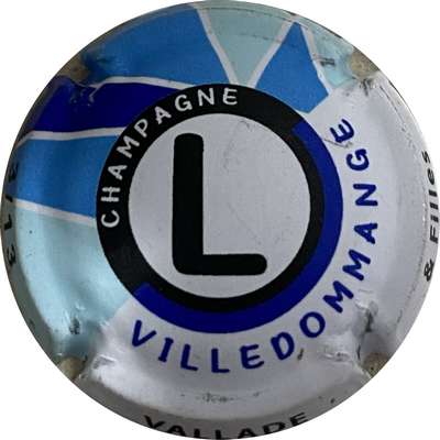 N°12b Puzzle Villedommange, blanc et bleu, 3/13, L
Photo MH Millot
