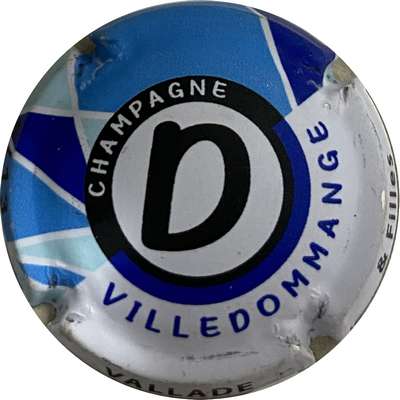 N°12e Puzzle Villedommange, blanc et bleu, 6/13, D
Photo MH Millot
