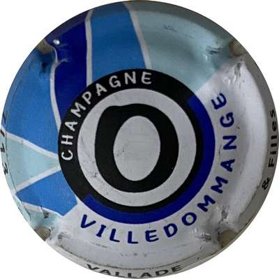 N°12f Puzzle Villedommange, blanc et bleu, 7/13, O
Photo MH Millot
