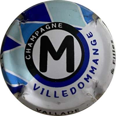 N°12g Puzzle Villedommange, blanc et bleu, 8/13, M
Photo MH Millot
