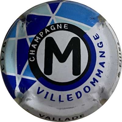 N°12h Puzzle Villedommange, blanc et bleu, 9/13, M
Photo MH Millot
