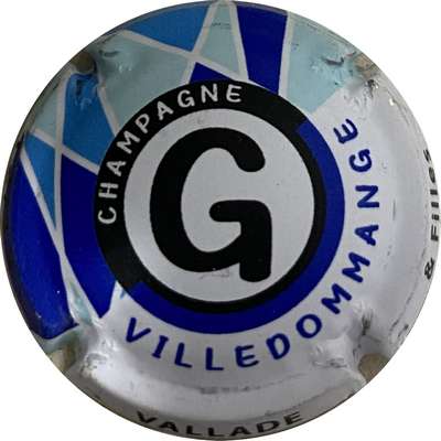 N°12k Puzzle Villedommange, blanc et bleu, 12/13, G
Photo MH Millot
