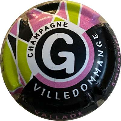 N°13k Puzzle Villedommange, noir et rose, 12/13, G
Photo MH Millot
