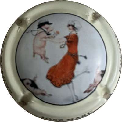 N°167 Contour crème, femme et cochon
Photo MH Millot
