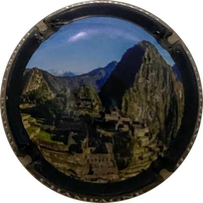 N°205f Série Les Grands Monuments, 2024-7/7, Machu Picchu Pérou, contour bleu foncé
Photo MH Millot
