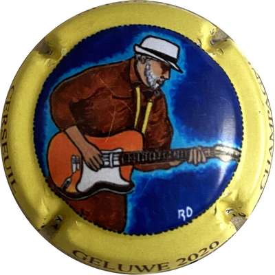 N°49b GELUWE 2020, contour jaune
Photo MH Millot

