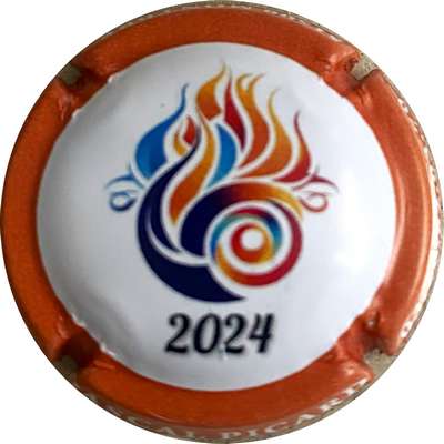 N°09 Série Jeux Olympiques 2024, contour orange
Photo MH Millot
