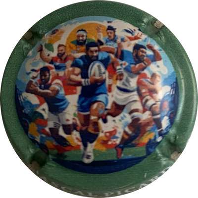 N°09e Série Jeux Olympiques 2024, contour vert
Photo MH Millot
