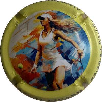 N°09j Série Jeux Olympiques 2024, contour jaune-anis
Photo MH Millot
