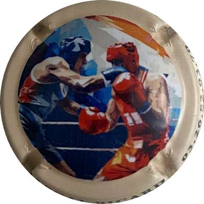 N°09k Série Jeux Olympiques 2024, contour crème
Photo MH Millot
