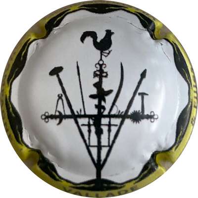 N°11a Série de 5, girouette, contour jaune
Photo MH Millot
