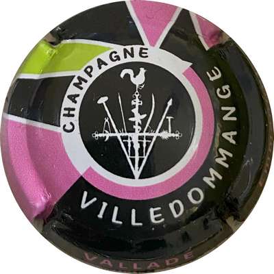 N°14a Jéroboam, noir et rose, puzzle Villedommange
Photo MH Millot
