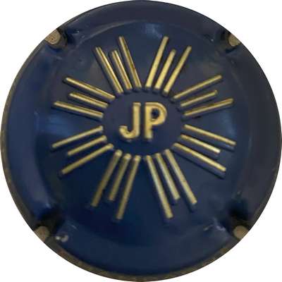 N°95 Estampée, bleu foncé et or, verso jaune
Photo MH Millot
