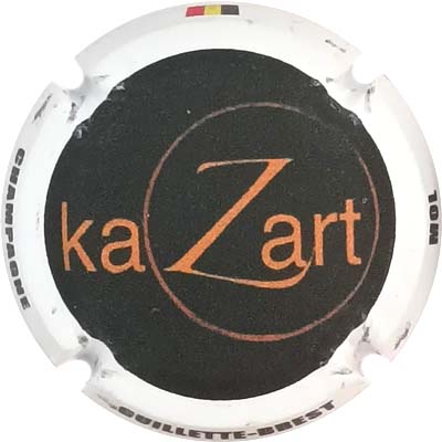 N°121g Contour blanc, mat
Photo René COSSEMENT
