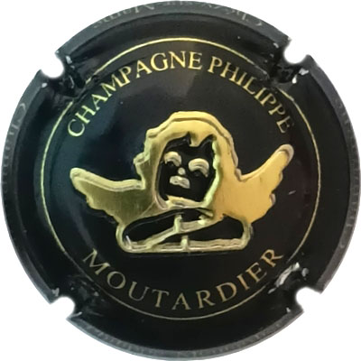 N°144c Estampée, noir et or
Photo René COSSEMENT
