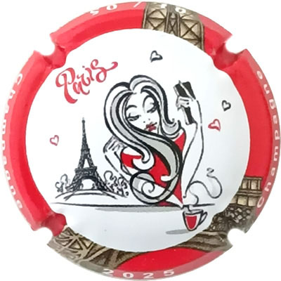 N°1450a Contour rouge, 2025
Photo René COSSEMENT
