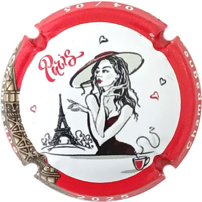 N°1450c Contour rouge, 2025
Photo René COSSEMENT
