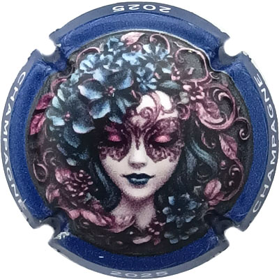 N°1489a Contour bleu foncé
Photo René COSSEMENT
