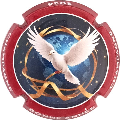 N°1523e Jéroboam, contour bordeaux
Photo René COSSEMENT
