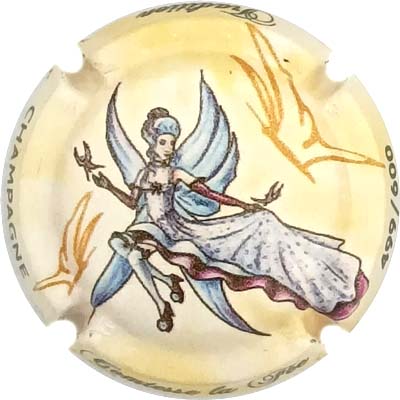 N°001 Fond jaune, pailleté, N°XXX-600
Photo René COSSEMENT
