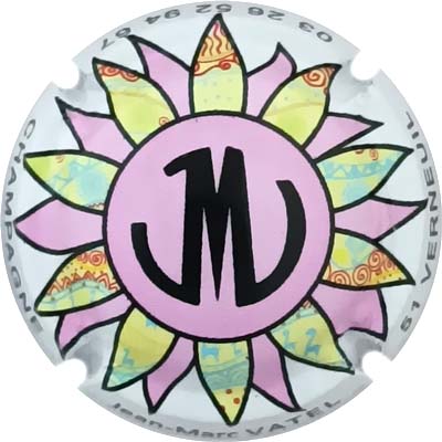 N°30b Contour blanc, JM noir
Photo René COSSEMENT
