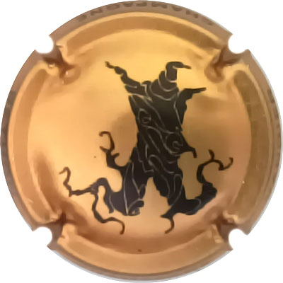 N°37c Or-bronze et noir, mat
Photo René COSSEMENT
