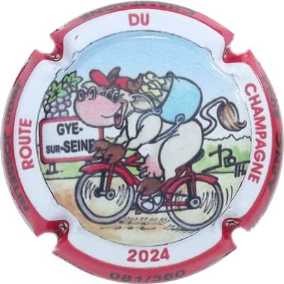 N°38 APNC 2024, Route du Champagne, ctr rouge, N°XXX-360
Photo René COSSEMENT
