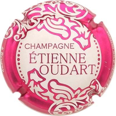 N°40b Blanc, contour fuchsia
Photo René COSSEMENT
