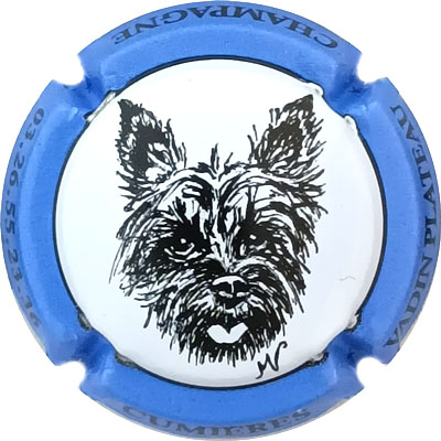 N°46a Contour bleu, grand dessin
Photo René COSSEMENT
