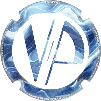 N°54l Jéroboam, blanc, contour bleu, 2024
Photo René COSSEMENT
