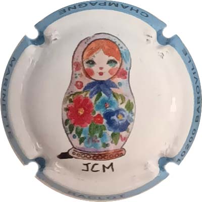 N°74a Contour bleu, N°XXX-180
Photo René COSSEMENT
