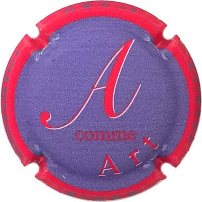 N°07c Violet, contour rouge, mat
Photo René COSSEMENT
