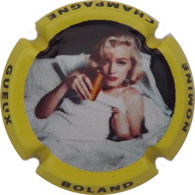 N°20b Marilyn Monroe, contour jaune
Photo René COSSEMENT
