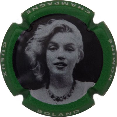 N°20 Marilyn Monroe, contour vert
Photo René COSSEMENT
