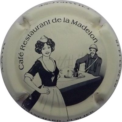 N°01x-NR Série La Madelon, café restaurant, crème et noir
Photo René COSSEMENT
Mots-clés: NR