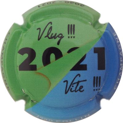 N°23 Vite, Vlug,  Jéroboam, Personnalisée sur 1121, vert et bleu
Photo René COSSEMENT
